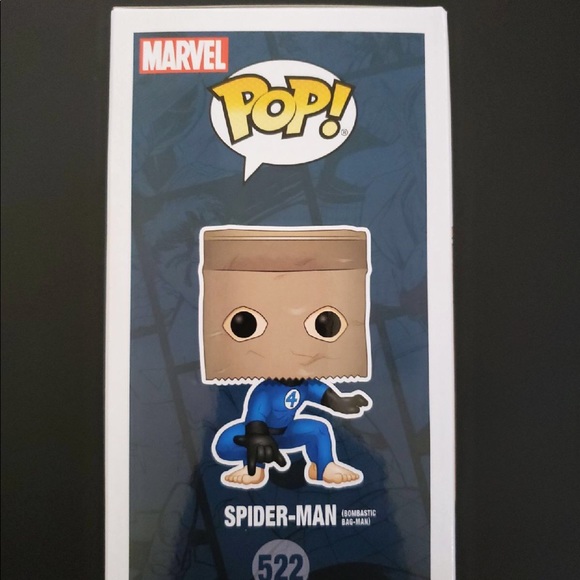 ❌SOLD❌Spider Man Bombastic Bag Man Funko Pop - Picture 3 of 8
